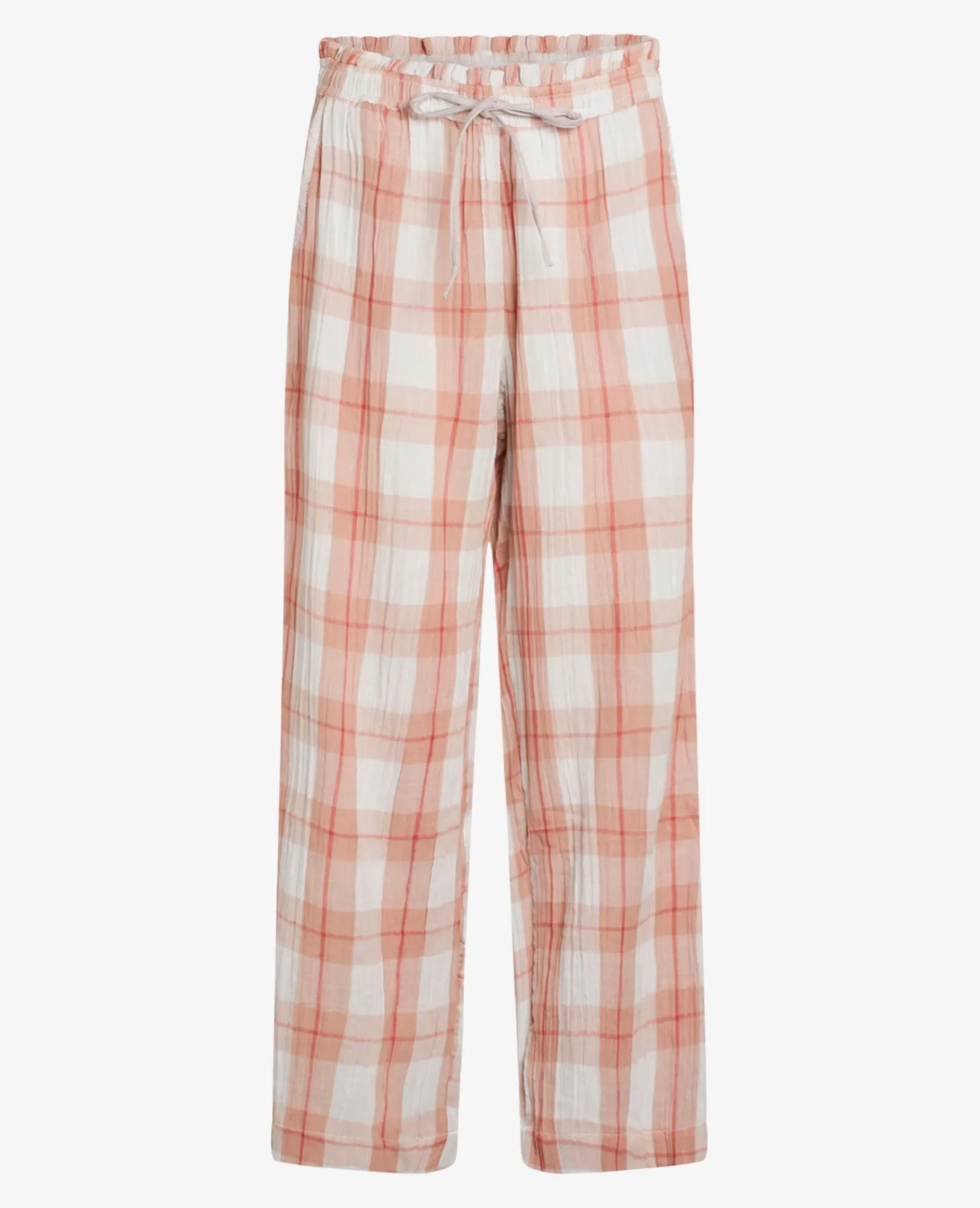 BONDED COTTON TROUSERS