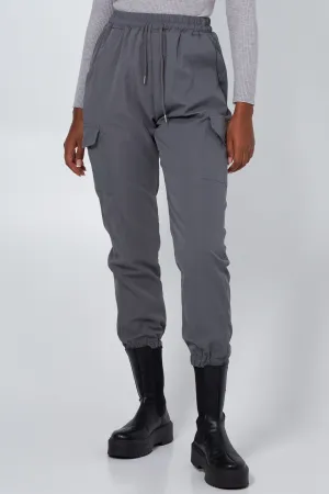 Cargo Cuffed Jogger With Side Pockets