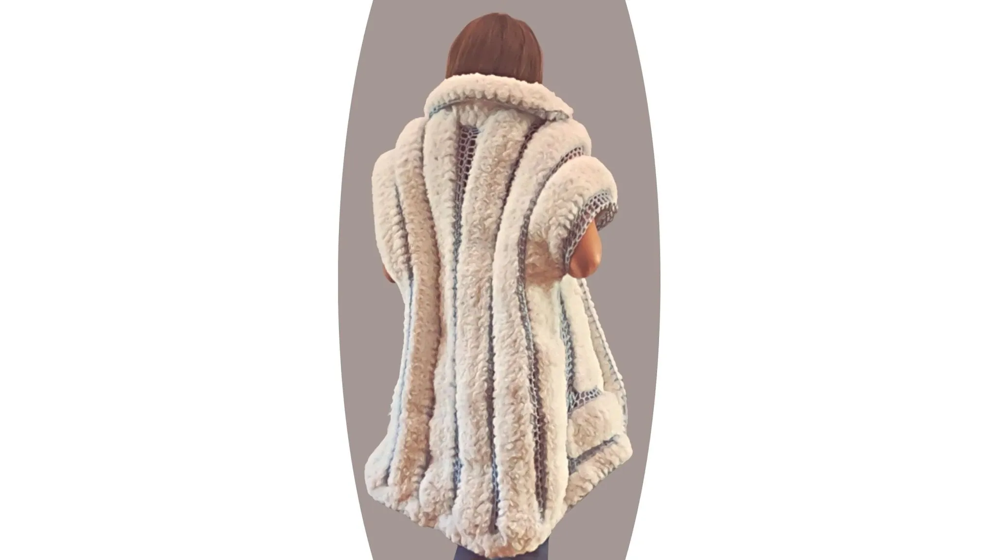 Crochet Jacket Pattern - Darling