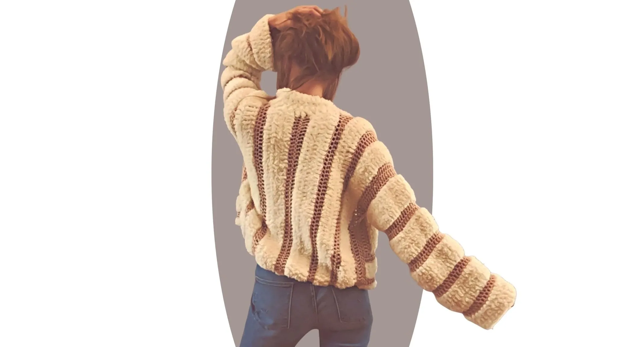 Crochet Jacket Pattern - Darling
