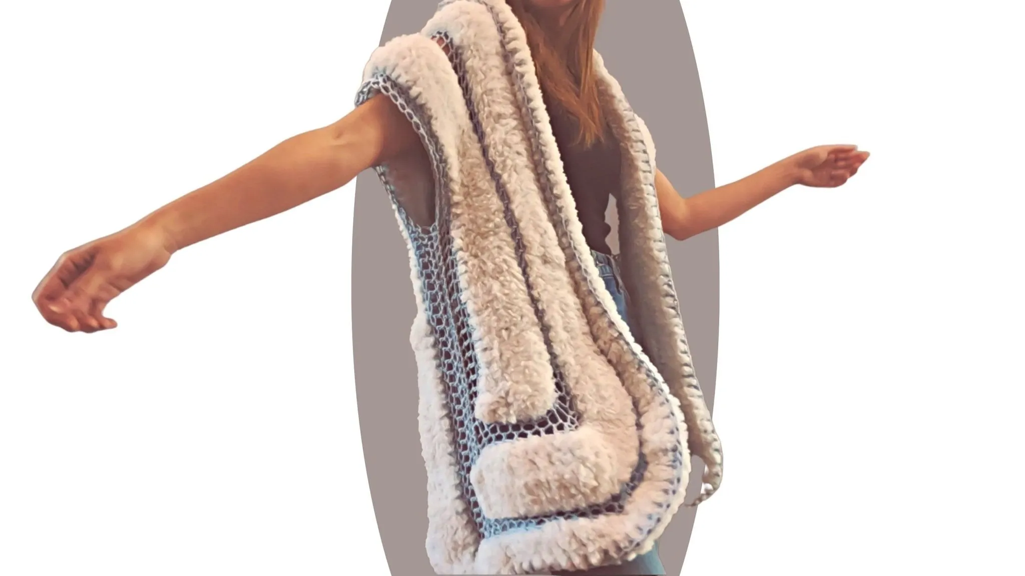 Crochet Jacket Pattern - Darling