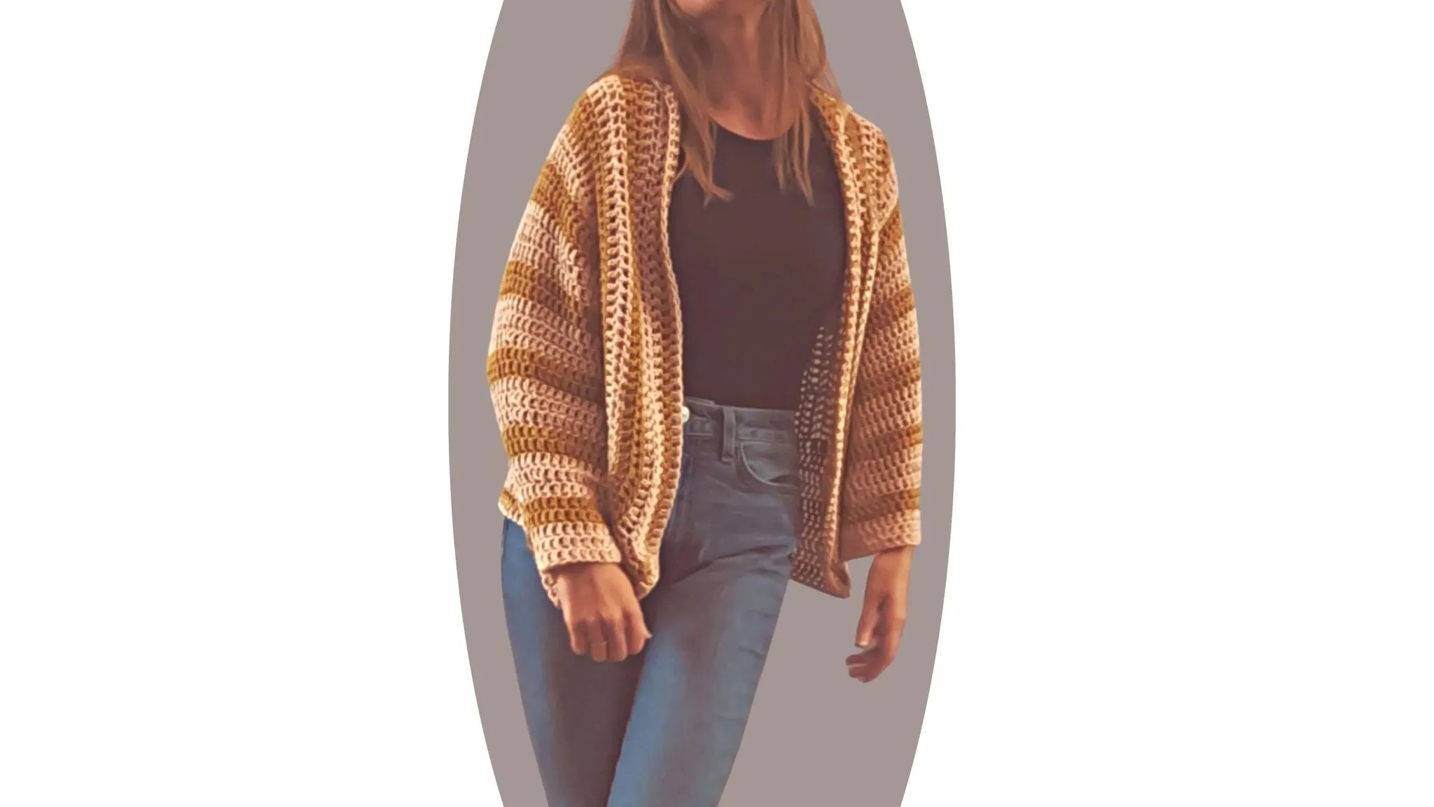 Crochet Jacket Pattern - Darling