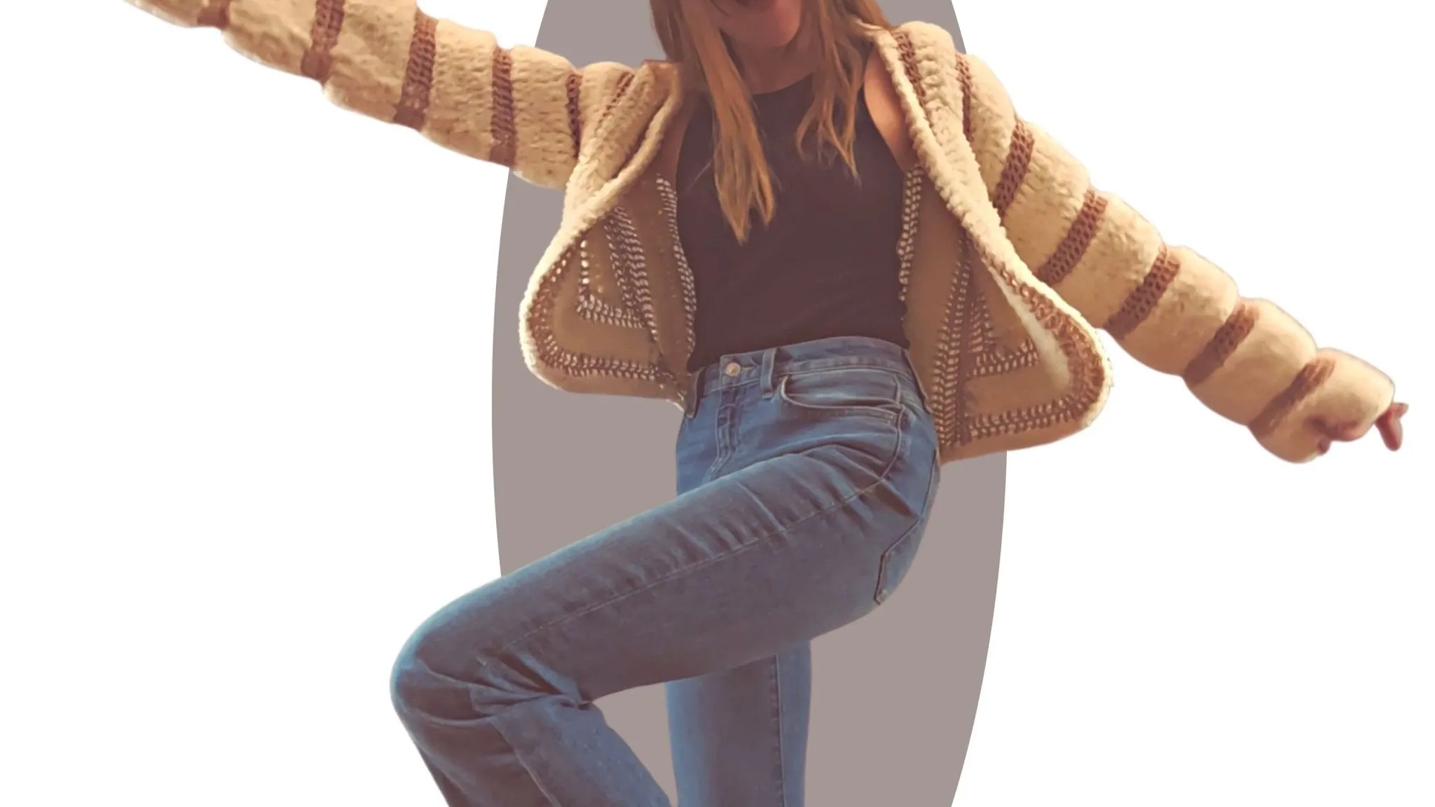 Crochet Jacket Pattern - Darling