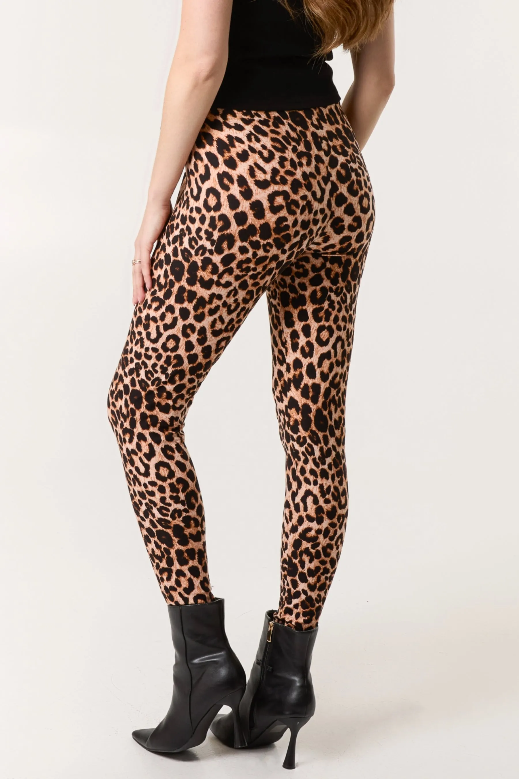 Curve Soft Touch Leopard Print Leggings