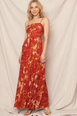 Janey Printed Maxi Dress