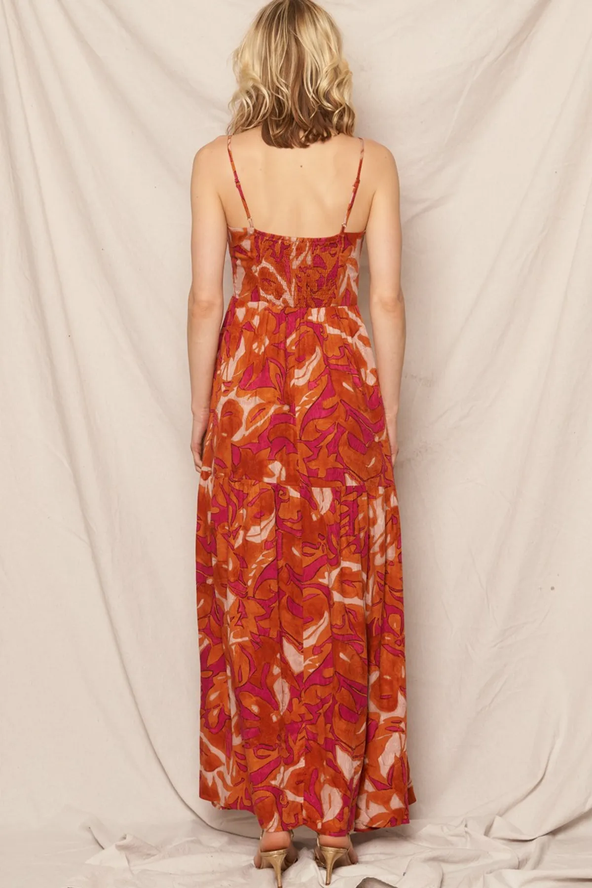 Janey Printed Maxi Dress
