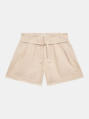 JUNIOR GIRL - LINEN BLEND SHORTS