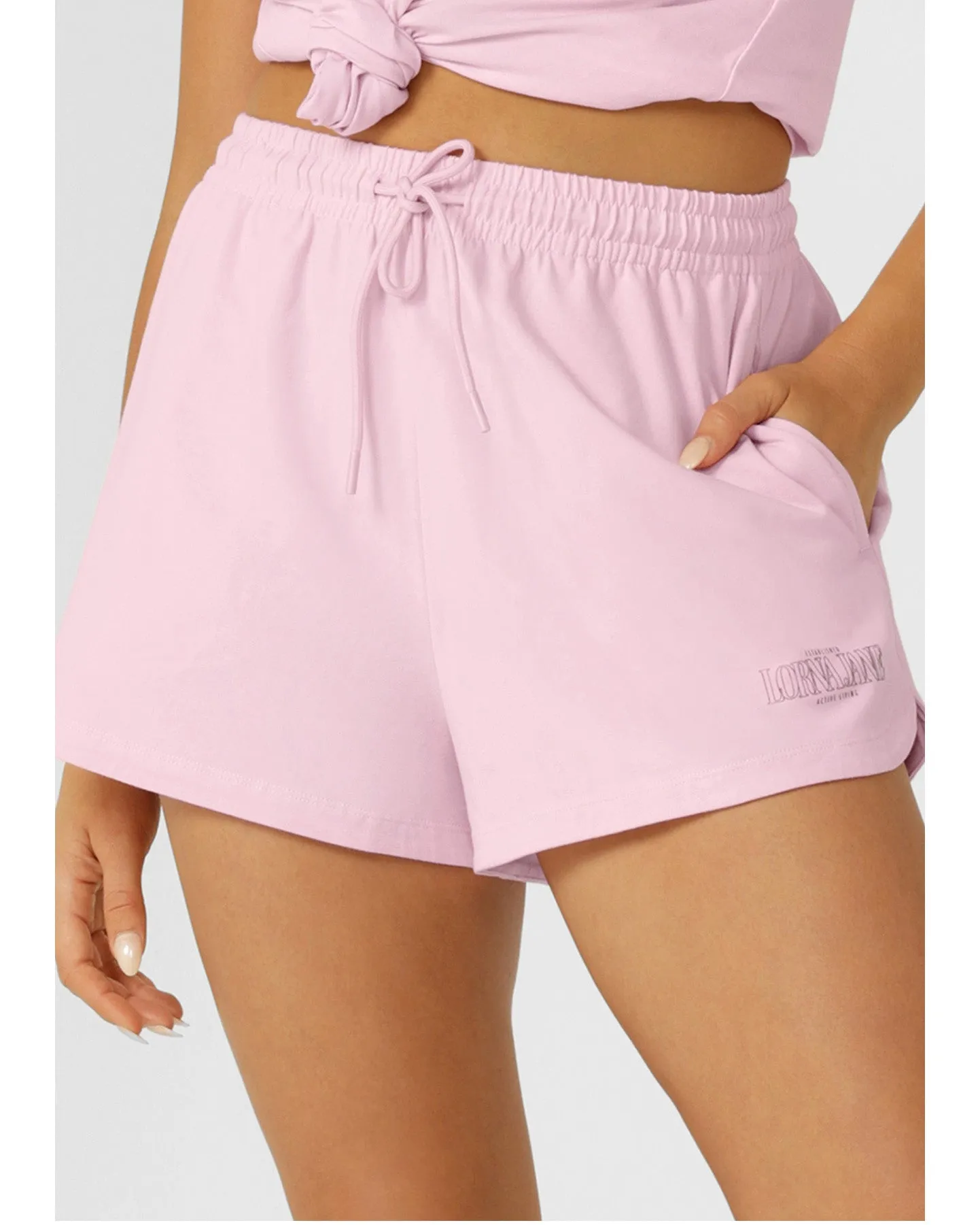 Lorna Jane Active Living Weekender Shorts - Sweet Pink