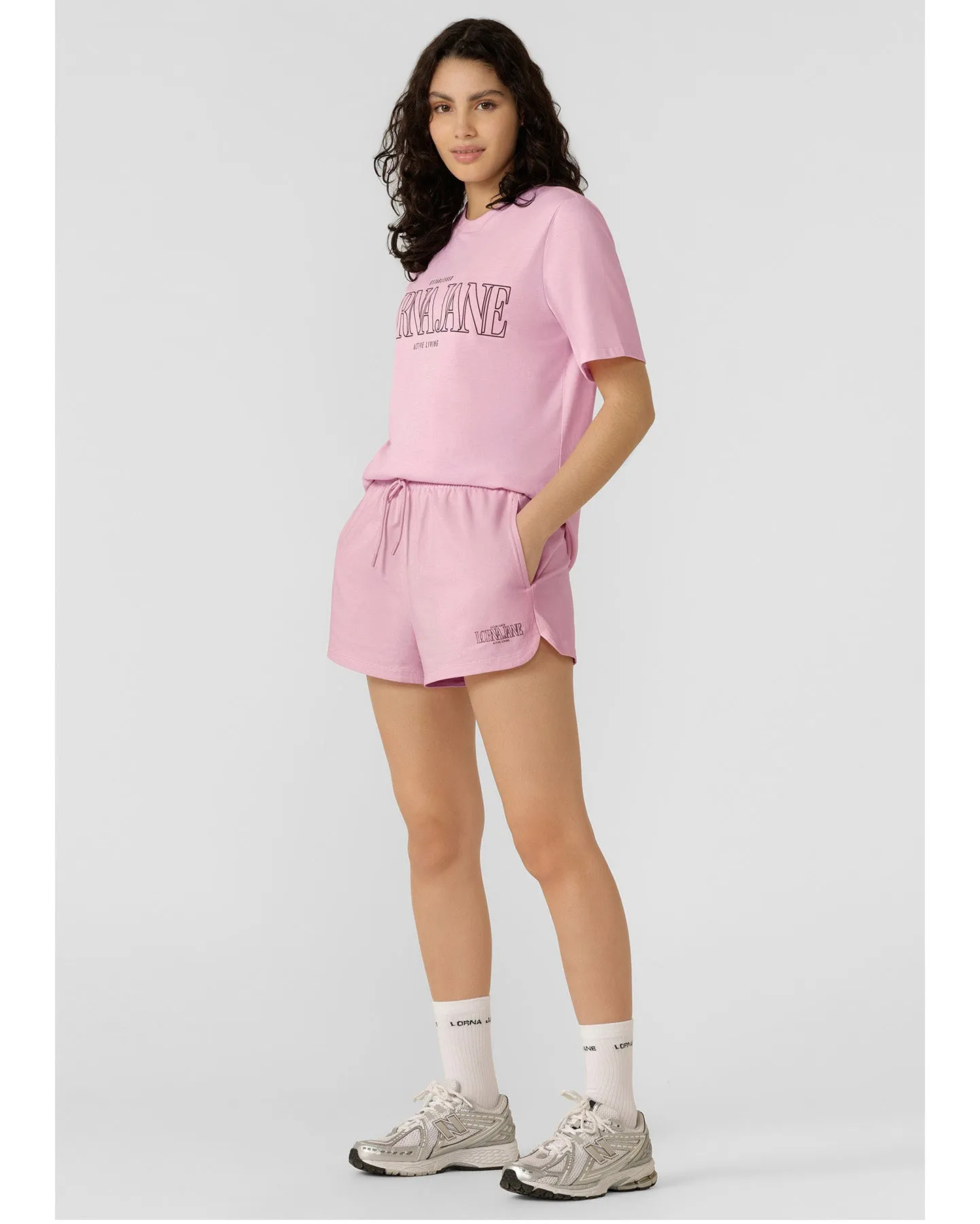 Lorna Jane Active Living Weekender Shorts - Sweet Pink