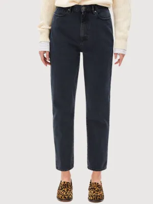 Mairaa Jeans Mom Blackblue Women | Armedangels