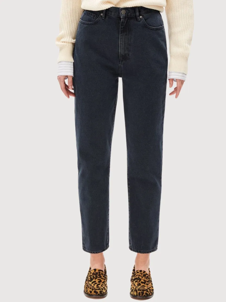Mairaa Jeans Mom Blackblue Women | Armedangels