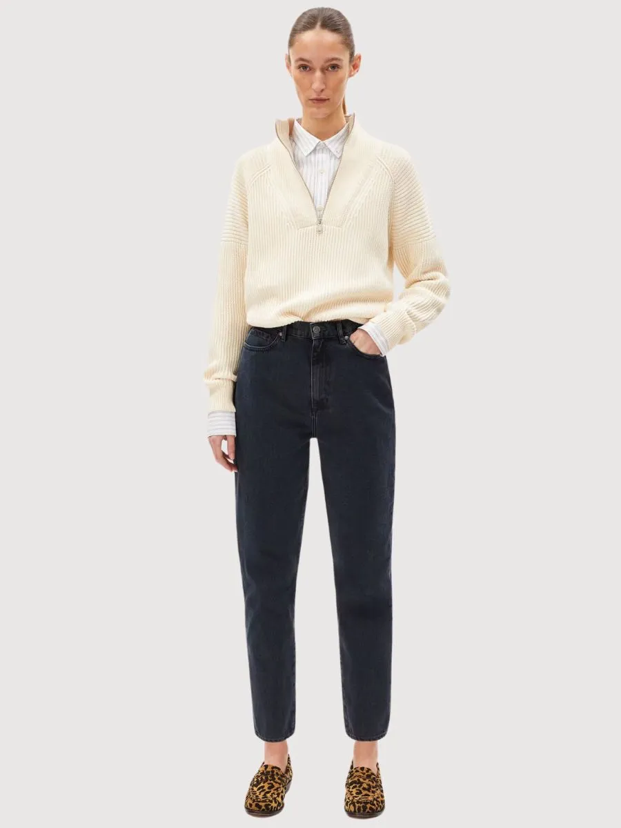 Mairaa Jeans Mom Blackblue Women | Armedangels