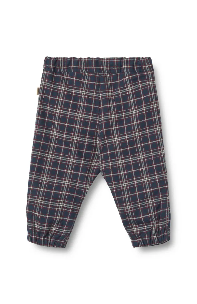 Trousers Gustav - Navy Check