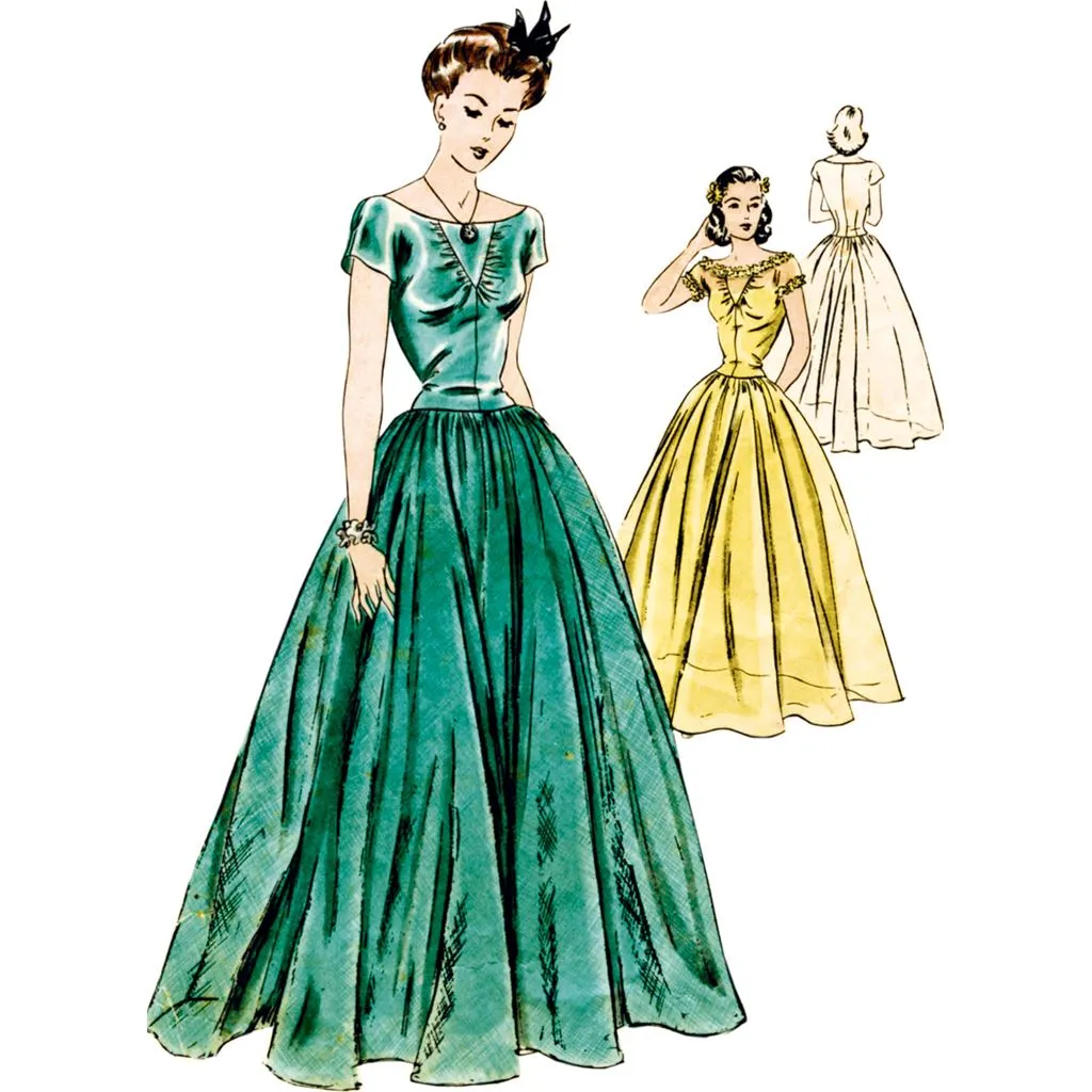 Vogue Pattern V2001 Misses' Dress