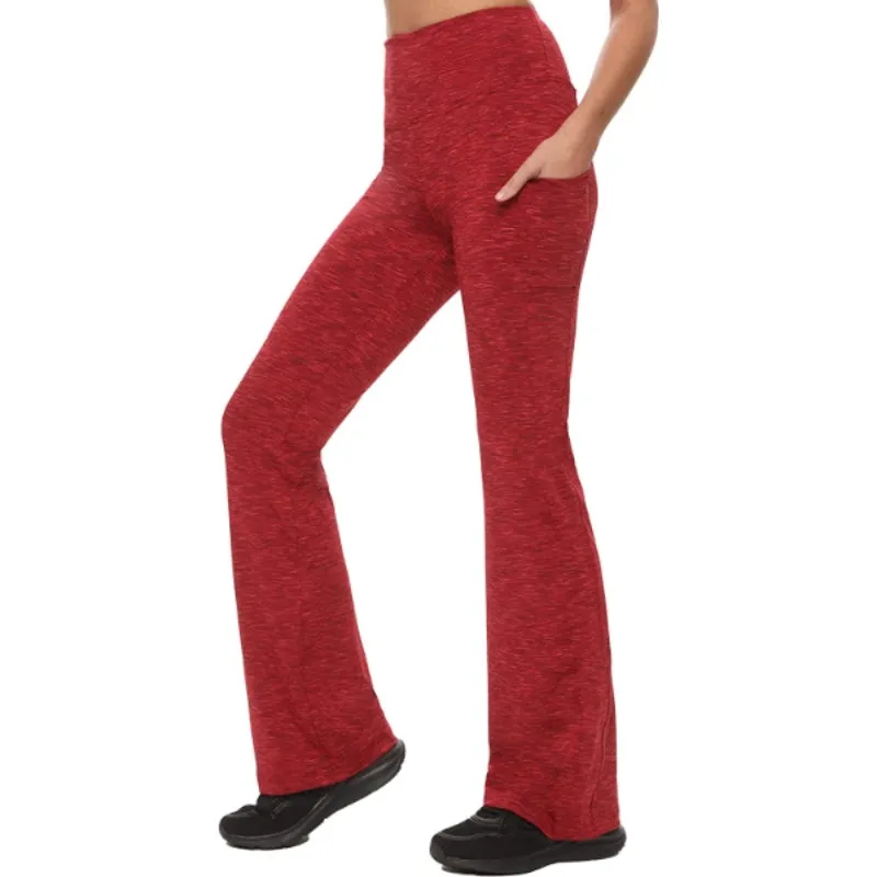 Women's Multicolor Pattern Bootcut Leg Ultimate Yoga Pants High Waist Leggings