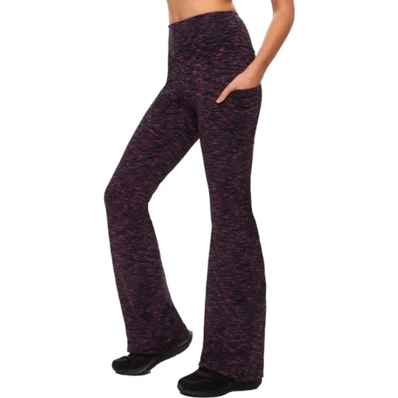 Women's Multicolor Pattern Bootcut Leg Ultimate Yoga Pants High Waist Leggings